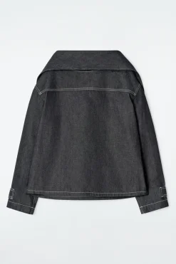 Sale COS BLUZKA Z SUROWEGO JEANSU
