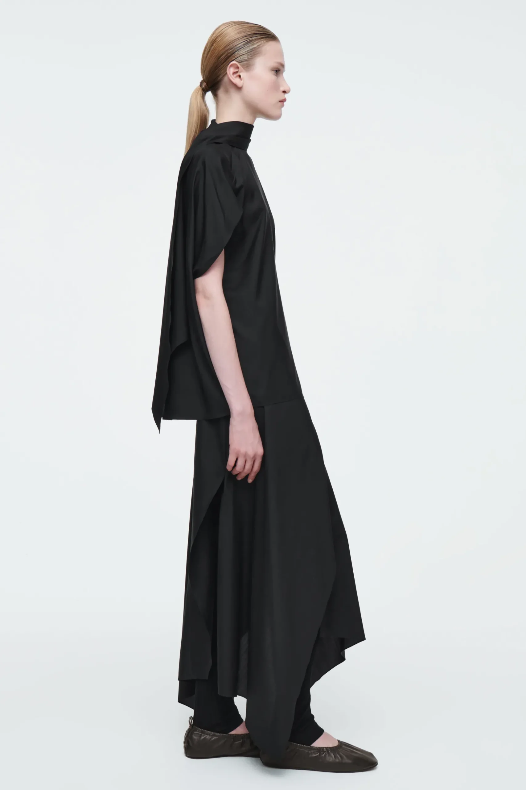 New COS BLUZKA Z SZALEM