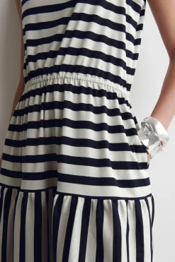 Best COS BOATNECK GATHERED MIDI DRESS