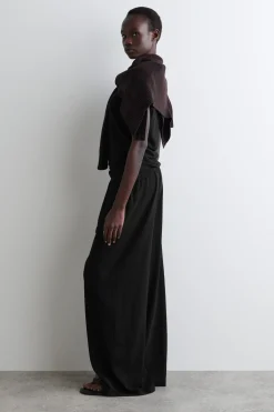 Sale COS COTTONLINEN WIDELEG TROUSERS