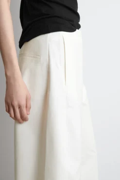 Fashion COS CROPPED BARRELLEG COTTON TROUSERS