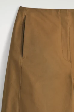 Best COS CROPPED BARRELLEG COTTON TROUSERS