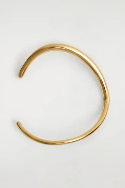 Clearance COS CURVED ARM CUFF Złocisty