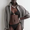 Fashion COS DÓŁ OD BIKINI Z WIĄZANIAMI PO BOKACH