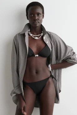 Fashion COS DÓŁ OD BIKINI Z WIĄZANIAMI PO BOKACH