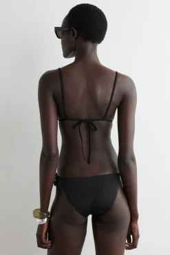 Fashion COS DÓŁ OD BIKINI Z WIĄZANIAMI PO BOKACH