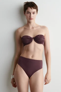Fashion COS DÓŁ OD BIKINI Z WYSOKIM STANEM