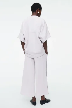 Sale COS DŻERSEJOWA BLUZA Z KRÓTKIM RĘKAWEM