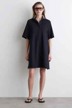 Online COS DŻERSEJOWA SUKIENKA MINI TYPU POLO
