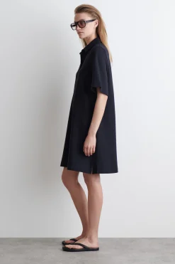 Online COS DŻERSEJOWA SUKIENKA MINI TYPU POLO