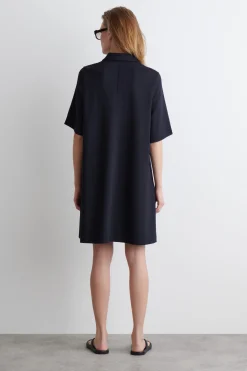 Online COS DŻERSEJOWA SUKIENKA MINI TYPU POLO
