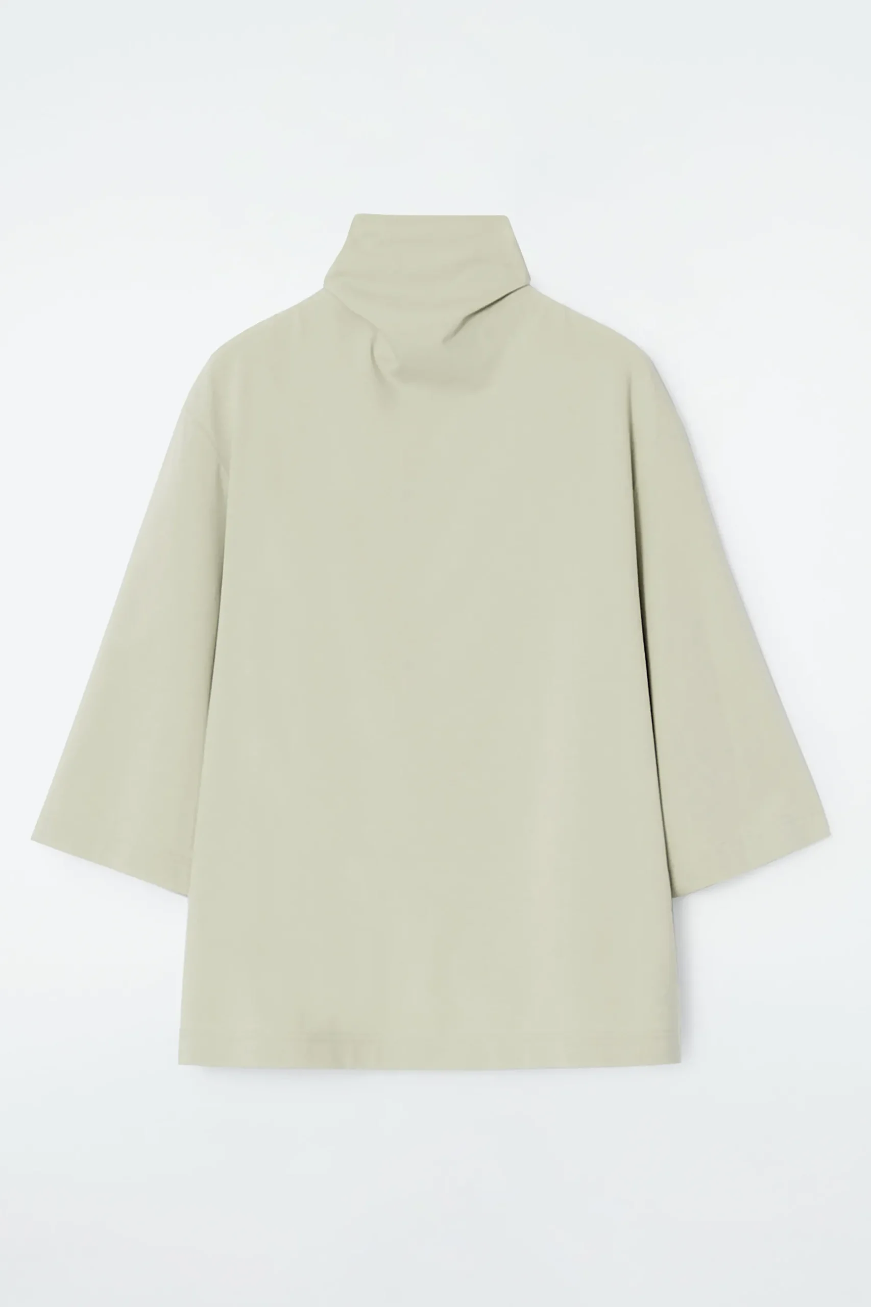 Fashion COS DŻERSEJOWY TOP Z WIĄZANIEM PRZY SZYI