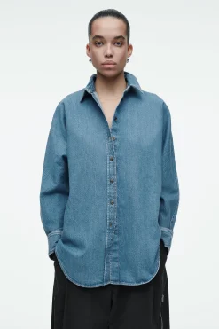 Outlet COS DŻINSOWA KOSZULA – RELAXED FIT