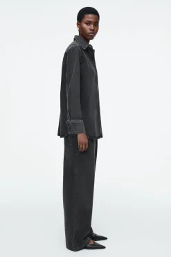 Sale COS DŻINSOWA KOSZULA – RELAXED FIT