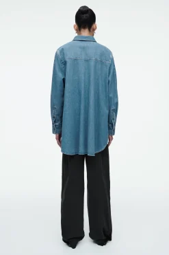 Outlet COS DŻINSOWA KOSZULA – RELAXED FIT