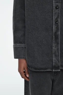 Sale COS DŻINSOWA KOSZULA – RELAXED FIT