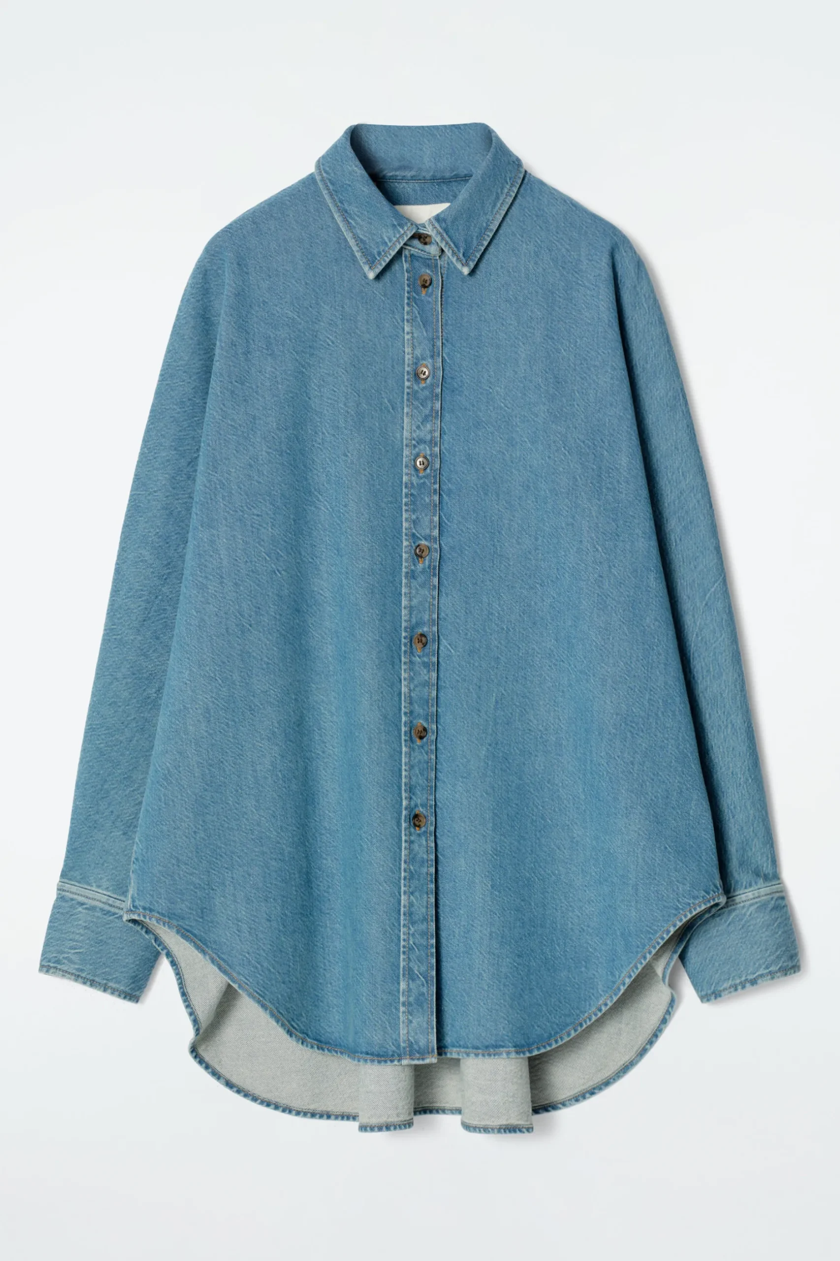 Outlet COS DŻINSOWA KOSZULA – RELAXED FIT