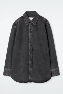 Sale COS DŻINSOWA KOSZULA – RELAXED FIT
