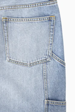 Discount COS DŻINSOWA SPÓDNICA MAXI