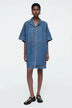 New COS DŻINSOWA SZMIZJERKA MINI
