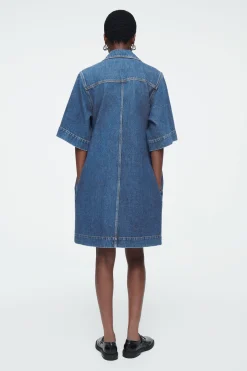 New COS DŻINSOWA SZMIZJERKA MINI
