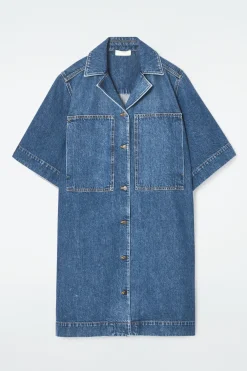 New COS DŻINSOWA SZMIZJERKA MINI