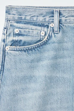 Discount COS DŻINSOWA TRAPEZOWA SPÓDNICA MIDI