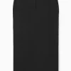 Discount COS DOPASOWANA SPÓDNICA MAXI Z LNEM