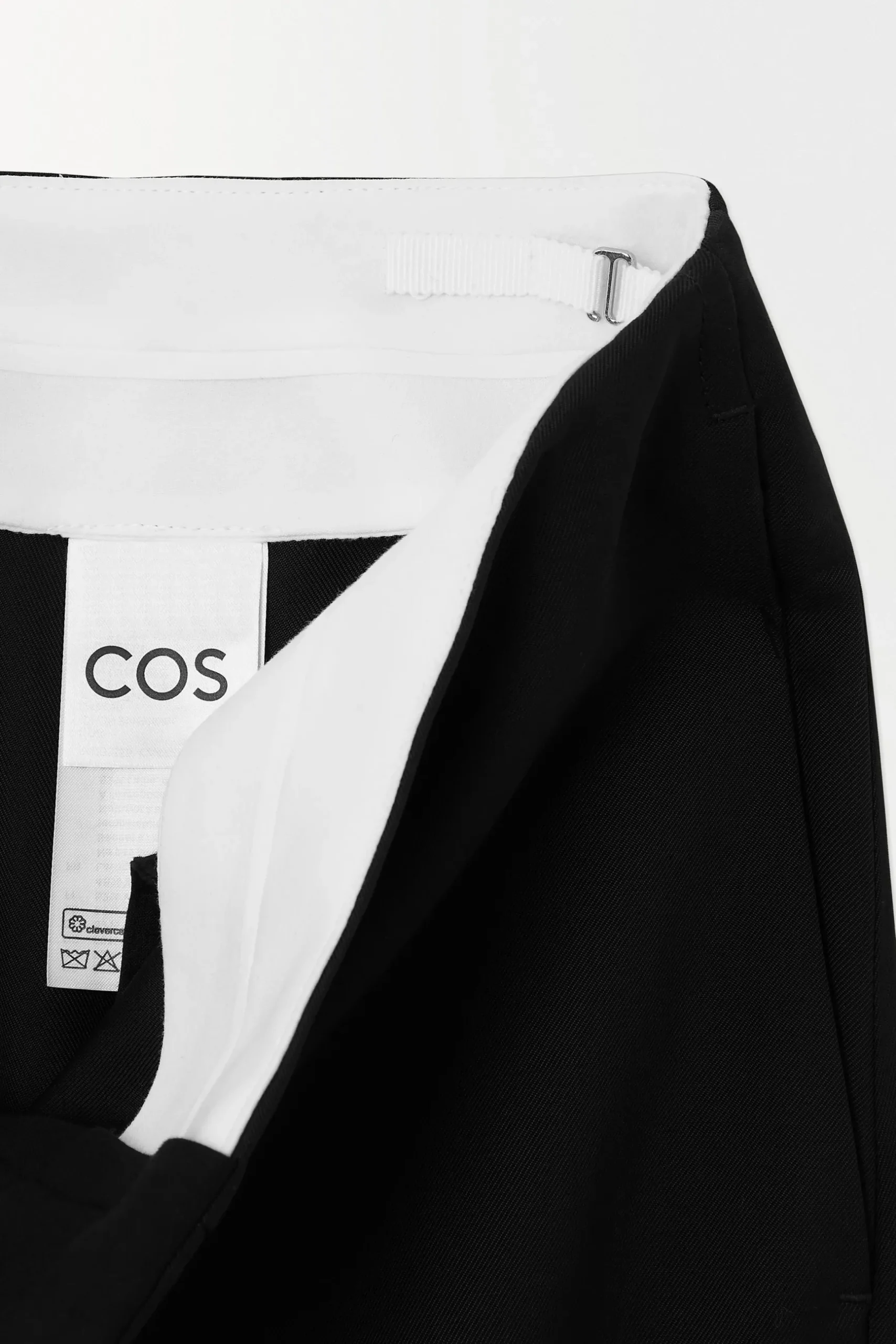 Discount COS DOPASOWANA SPÓDNICA Z DIAGONALU Z WEŁNĄ
