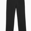 New COS DOPASOWANE SPODNIE SLIM FIT