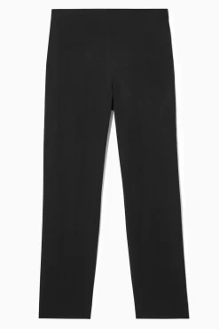 New COS DOPASOWANE SPODNIE SLIM FIT