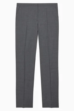 Discount COS DOPASOWANE WEŁNIANE SPODNIE – SLIM FIT