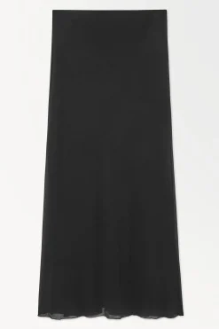 Best COS DRAPOWANA DŻERSEJOWA SPÓDNICA MAXI
