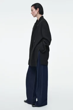 Discount COS DRAPOWANA DWURZĘDOWA MARYNARKA OVERSIZE