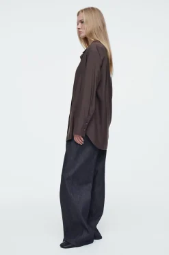 Fashion COS DRAPOWANA JEDWABNA KOSZULA