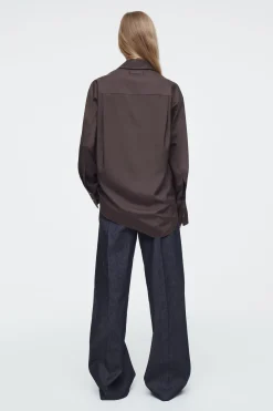 Fashion COS DRAPOWANA JEDWABNA KOSZULA