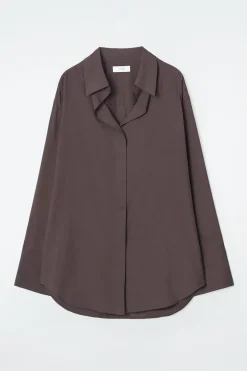 Fashion COS DRAPOWANA JEDWABNA KOSZULA