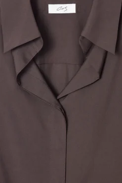 Fashion COS DRAPOWANA JEDWABNA KOSZULA