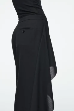 Discount COS DRAPOWANE PROSTE SPODNIE – RELAXED FIT