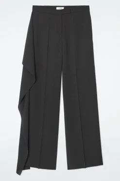 Discount COS DRAPOWANE PROSTE SPODNIE – RELAXED FIT