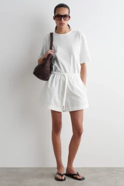 Sale COS DRAWSTRING COTTON SHORTS