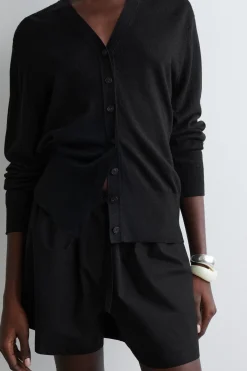 Online COS DRAWSTRING COTTON SHORTS