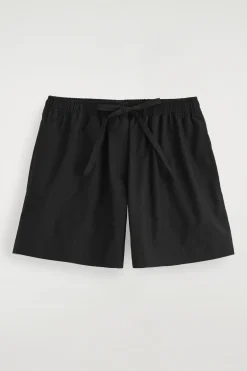 Online COS DRAWSTRING COTTON SHORTS