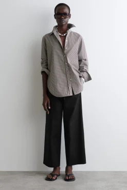 Hot COS DRAWSTRING COTTON TROUSERS