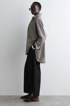 Hot COS DRAWSTRING COTTON TROUSERS
