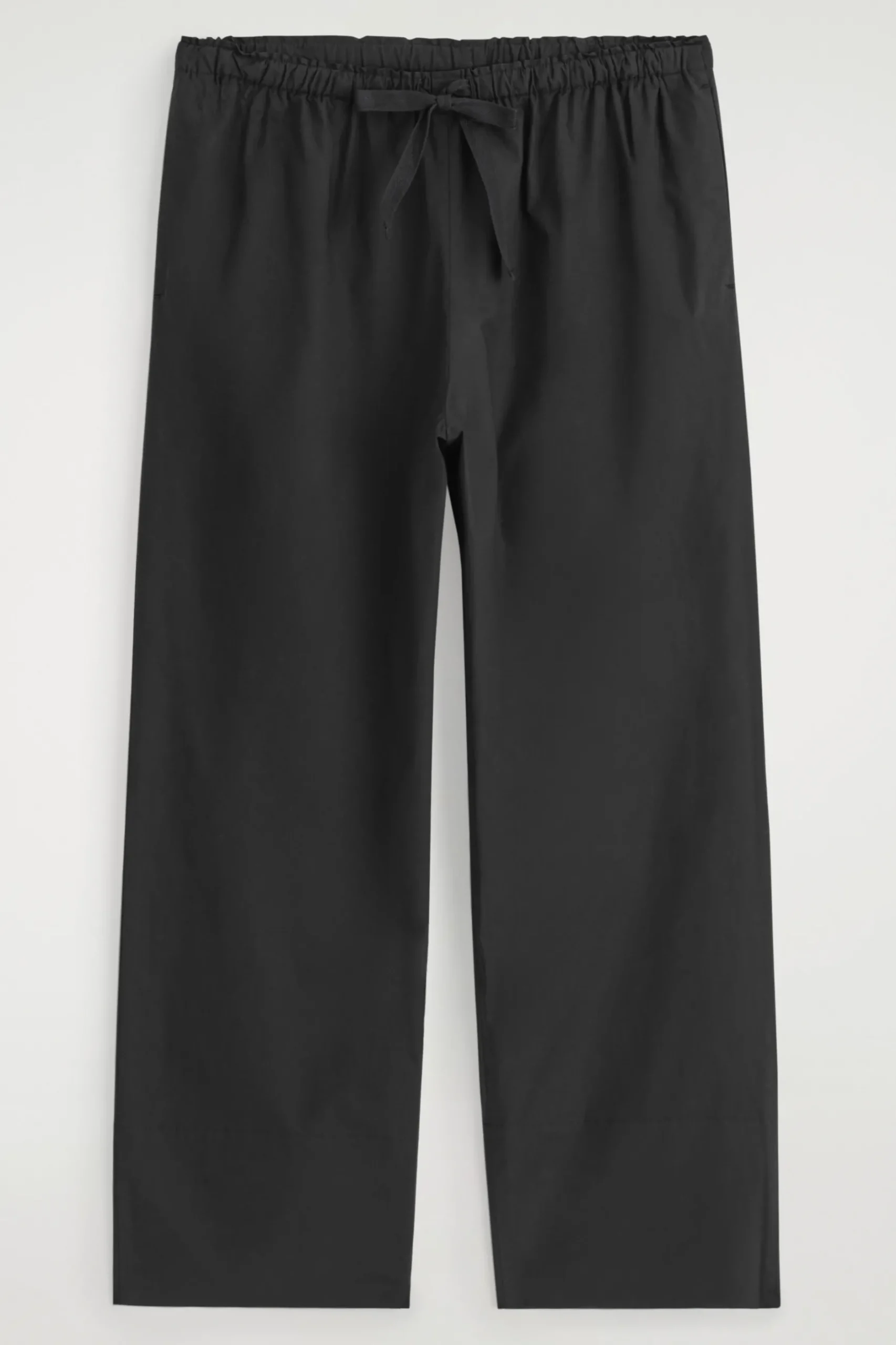 Hot COS DRAWSTRING COTTON TROUSERS
