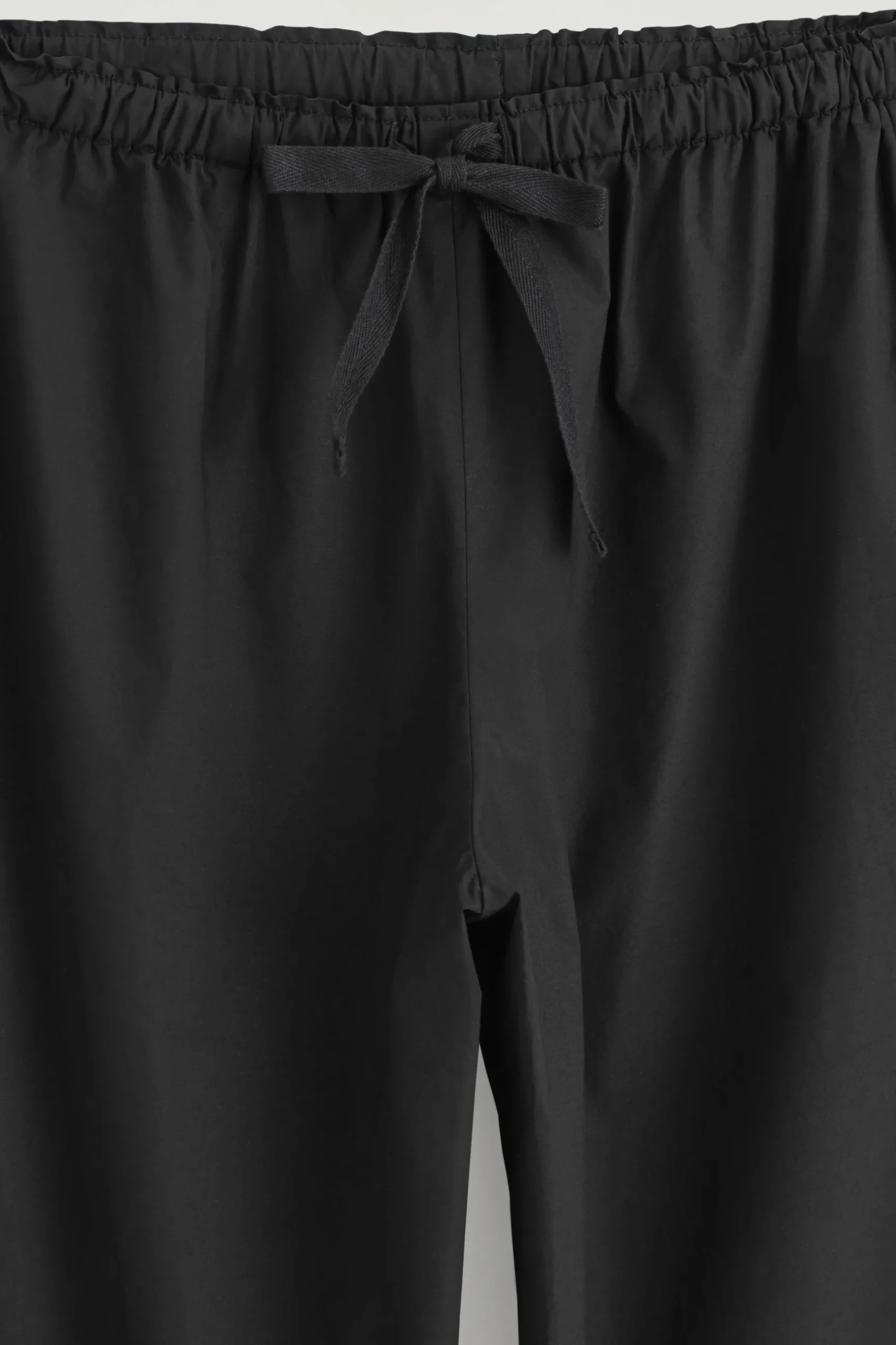 Hot COS DRAWSTRING COTTON TROUSERS