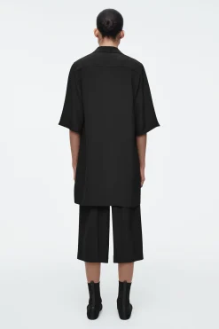 Fashion COS DŁUGA KOSZULA Z JEDWABIU