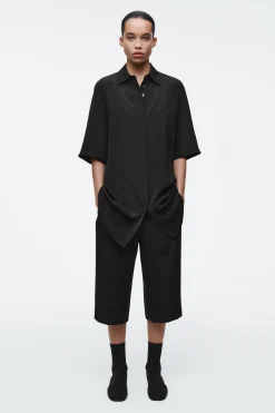 Fashion COS DŁUGA KOSZULA Z JEDWABIU