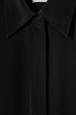 Fashion COS DŁUGA KOSZULA Z JEDWABIU